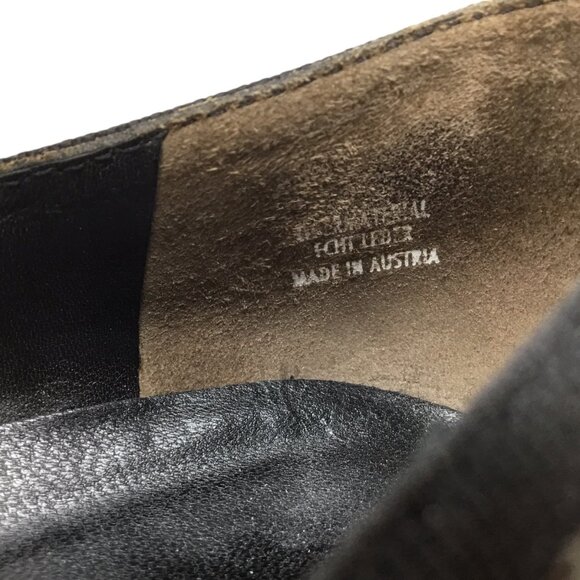 Paul Green Mary Jane Black Sz 7.5 Patent Leather Pumps Handmade Austria 2044 - Picture 12 of 12